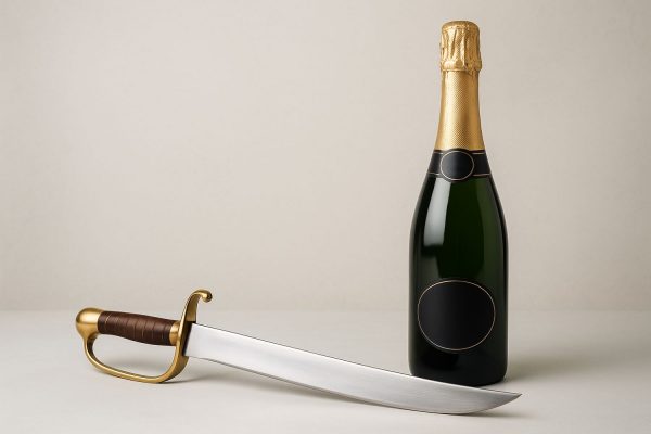 Så sabrerar du champagne – steg för steg