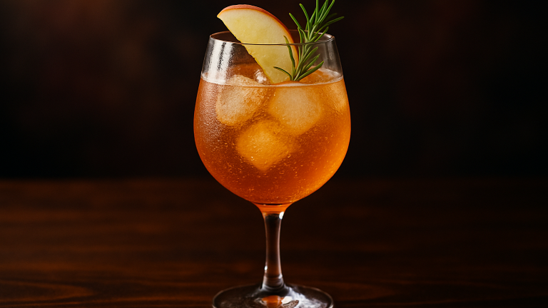 Apple Cider Spritz en frisk och bubblande dryck för sommarkvällar