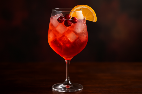 Cranberry-Aperol Spritz