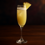 Pina Colada Mimosas en ett tropiskt och festligt drag för lata dagar