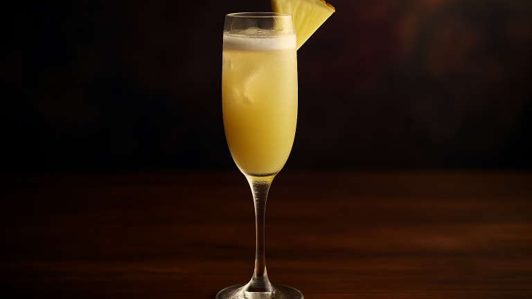 Pina Colada Mimosas en ett tropiskt och festligt drag för lata dagar