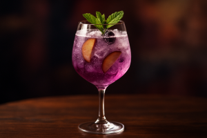 Sugarplum Spritz, en färgstark och friskt bubblande sommarklassiker som väcker känslor.