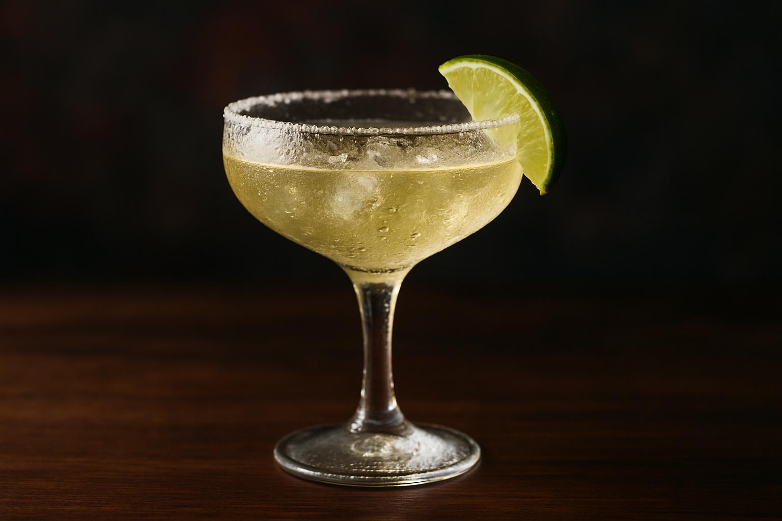 Champagne Margaritas - en bubblande och elegant drink för festliga tillfällen