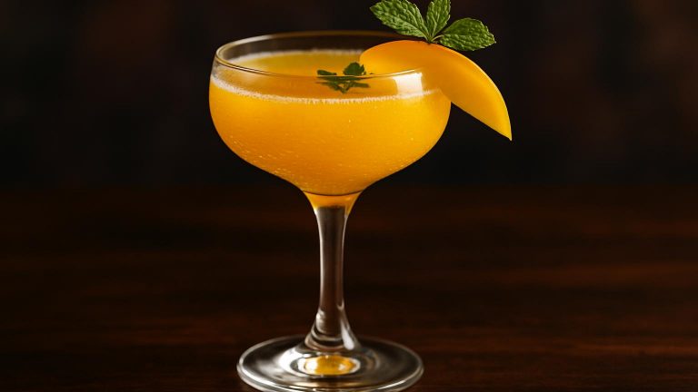 Mango Bellini en frisk och tropisk drink för lata sommardagar