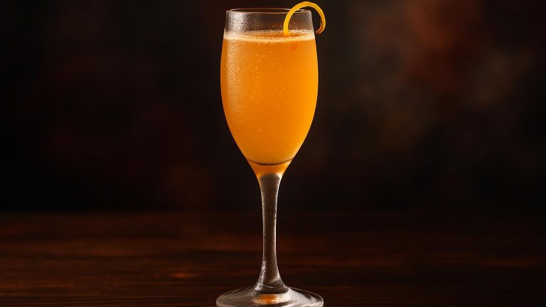 Orange blossom Bellini en bubblande och frisk sommarfavorit för lata dagar