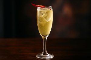 Spice 75 en bubblande cocktail för festliga stunder och elegant avkoppling