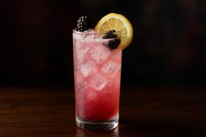 Blackberry Fizz en frisk och bubblande sommarfavorit full av smak och färg