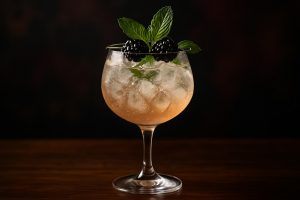 Blackberry Mint Prosecco Smash – en bubblande och fräsch cocktail för lata dagar