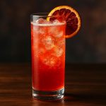 Blood Orange Fizz en frisk och fräsch drink för lata helgkänslor