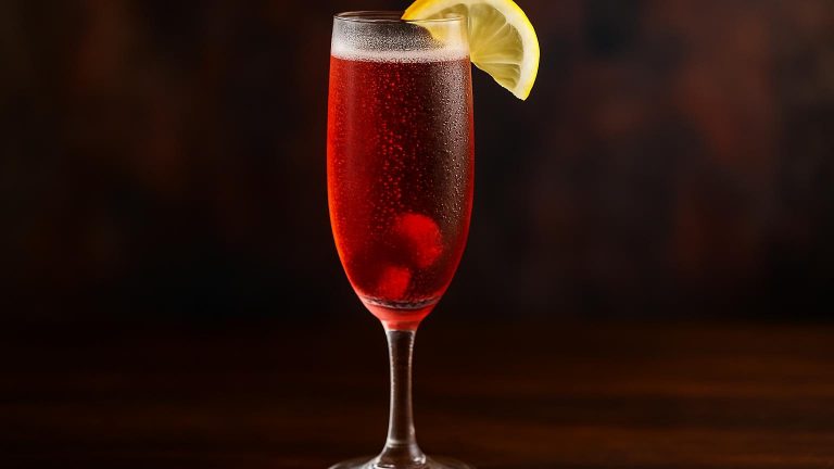 Chambord Royale - en bubblande festlig drink för exklusive tillfällen