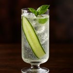 Cucumber Basil Sparkler den perfekta drinken för lata sommardagar