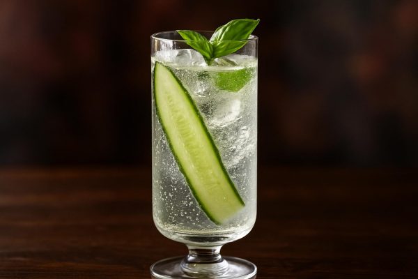 Cucumber & Basil Sparkler