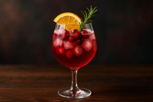 Cranberry Prosecco Punch den perfekta drinken för festliga tillfällen och bubblande stunder