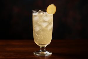 Ginger Fizz - en bubblande och frisk cocktail för lata sommardagar