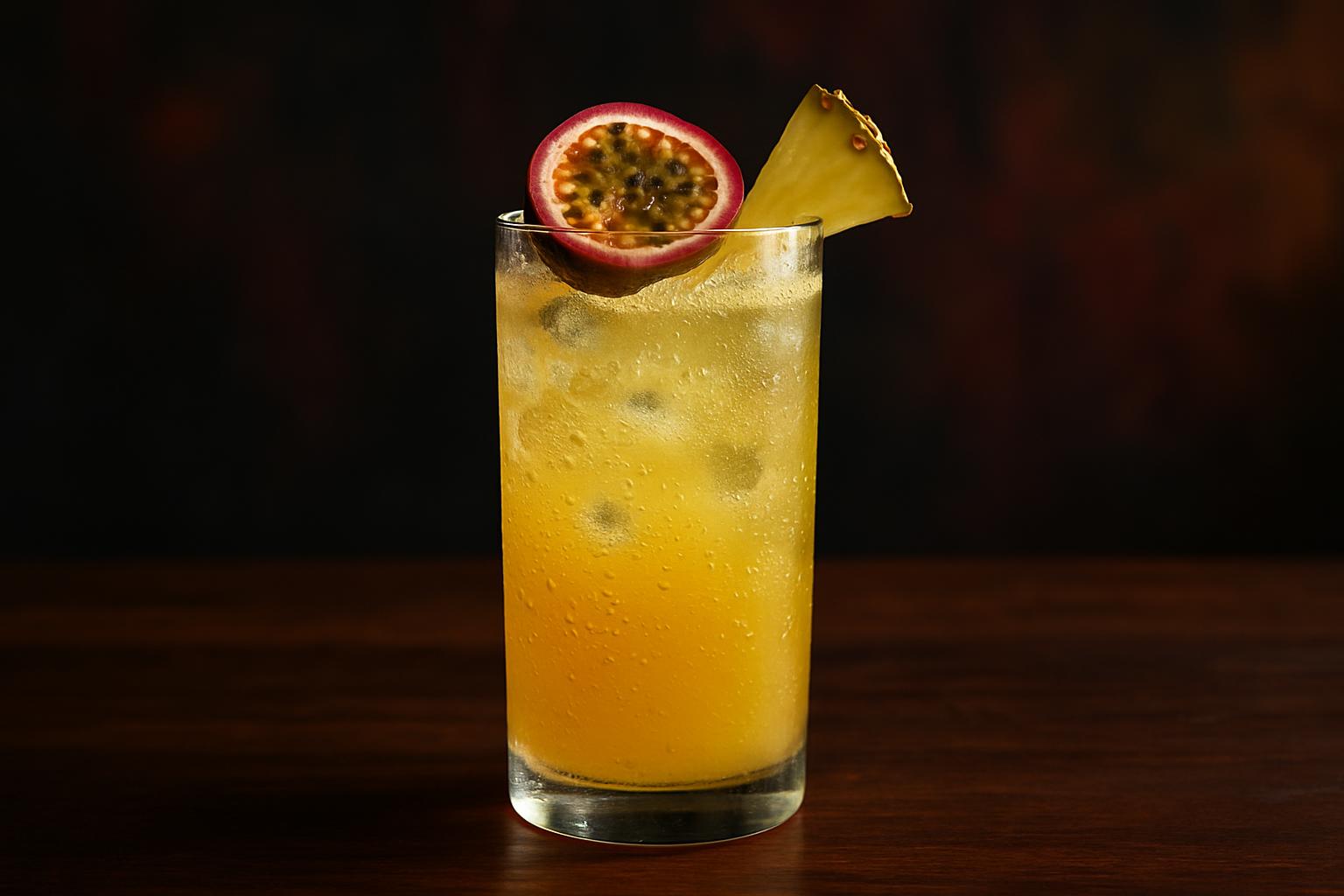 Passion & Pineapple Sparkler – en friskt och exotiskt sommardryck att njuta av
