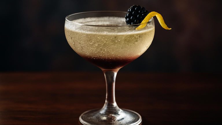 Bramble Royale en bubblande klassiker för festliga tillfällen och sommarstunder