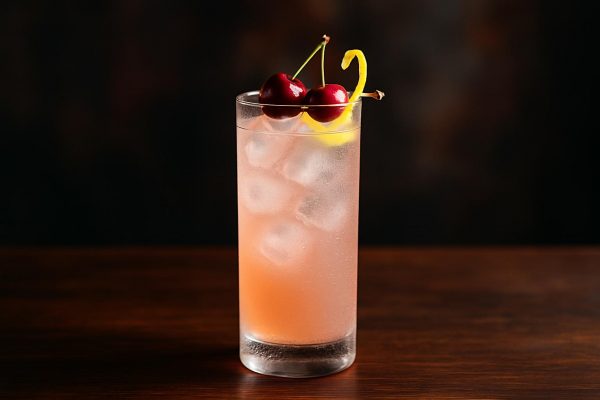 Cherry Blossom Fizz
