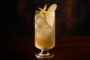 Pear & Ginger Fizz – en uppfriskande drink för lata sommardagar
