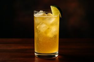 Pineapple Ginger Fizz – en bubblande och frisk tropisk drink för lata dagar
