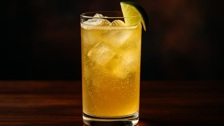 Pineapple Ginger Fizz – en bubblande och frisk tropisk drink för lata dagar