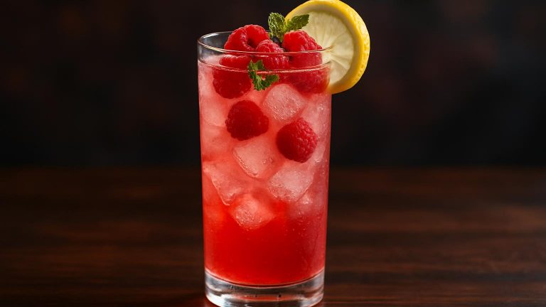 Raspberry Fizz – en frisk och bubblig drink som lyser upp sommarens kvällar
