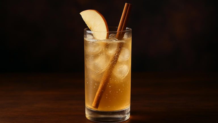 Spiced Apple Fizz - den perfekta drinken för höstmys och festliga stunder