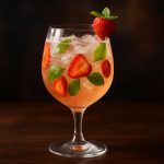 Strawberry Prosecco Punch en fruktig och bubblande sommarfestdrank