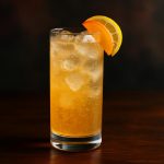 Apricot Fizz en fräsch och bubblig drink för lata sommardagar