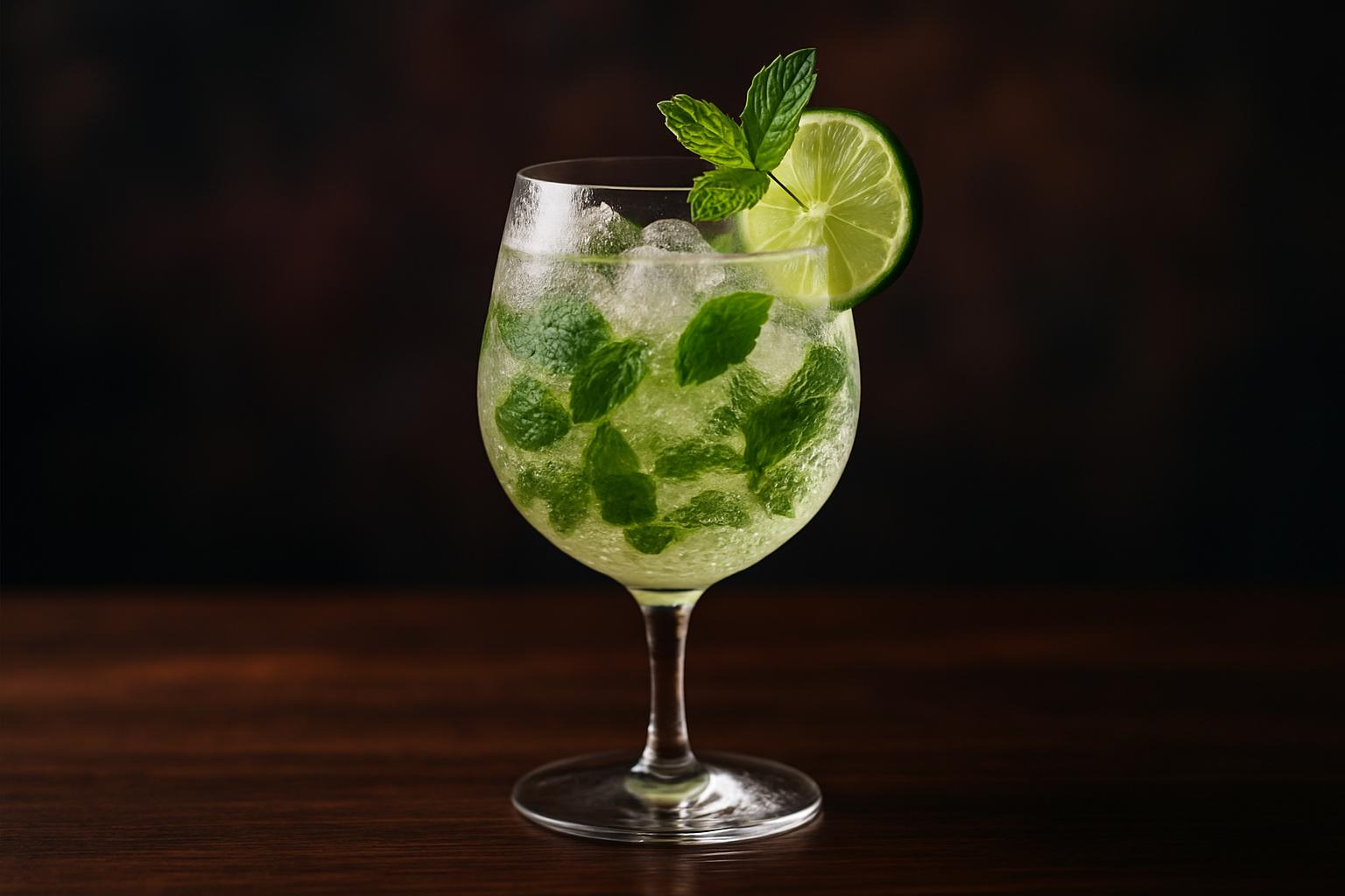 Lime & Mint Prosecco Cooler en fräsch och bubblande sommarfavorit