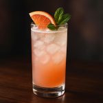 Pink Grapefruit Cooler en frisk och färggrann sommardrink för lata dagar
