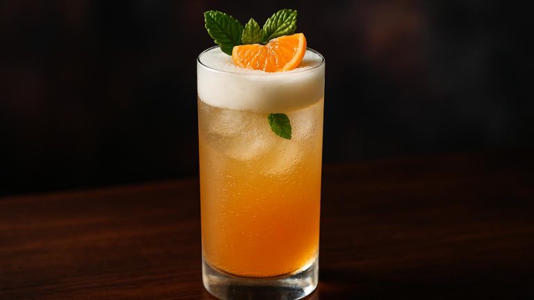 Tangerine Dream Fizz en frisk och festlig drink som lyfter stämningen
