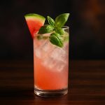 Watermelon Basil Bubbles - en frisk sommarstämningshöjare för lata dagar