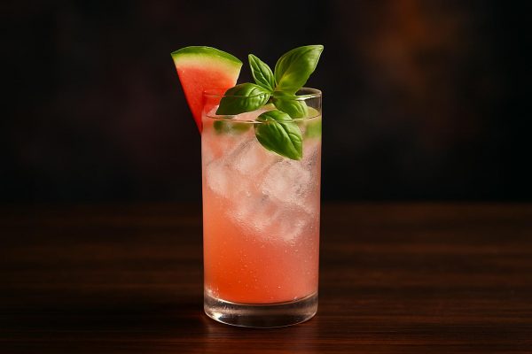 Watermelon Basil Bubbles