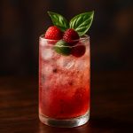 Berry Basil Bubbly den perfekta drinken för lata sommardagar