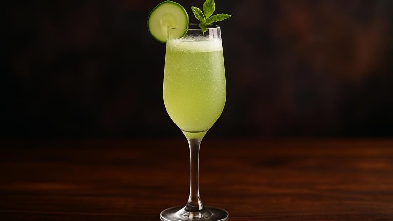 Cucumber Mint Bellini den perfekta drinken för lata sommardagar
