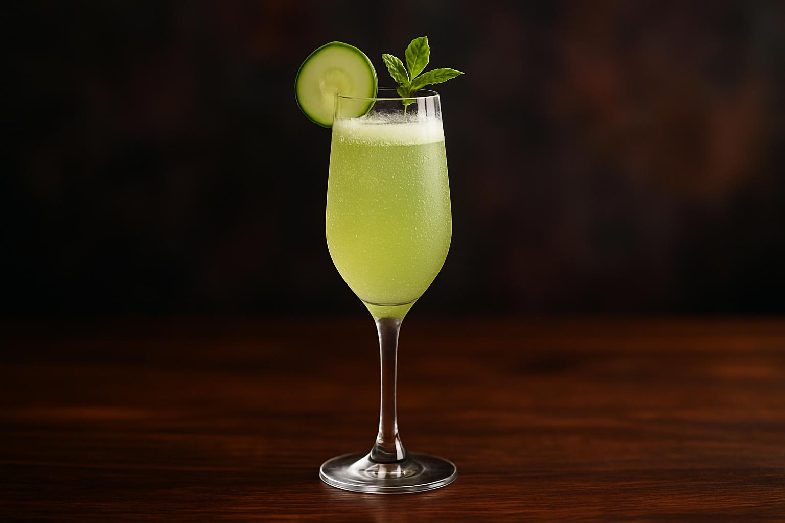 Cucumber Mint Bellini den perfekta drinken för lata sommardagar