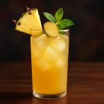 Ginger Pineapple Punch en tropisk smakexplosion för sommaren och lyfter stämningen