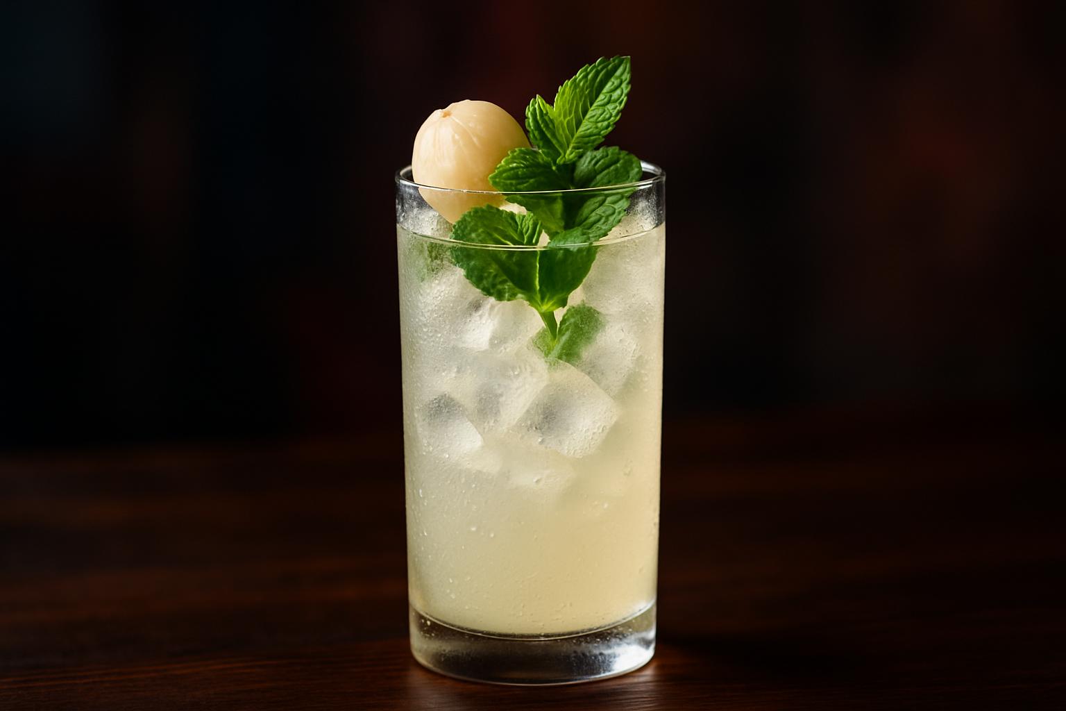 Lychee Mint Sparkler – en frisk och bubblande sommarfavorit att njuta av