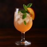 Peach Mint Sparkler – en frisk och bubblande sommardrink som bjuder in till avkoppling