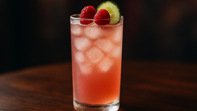 Raspberry Cucumber Cooler – en uppfriskande sommarstarklassiker för lata dagar
