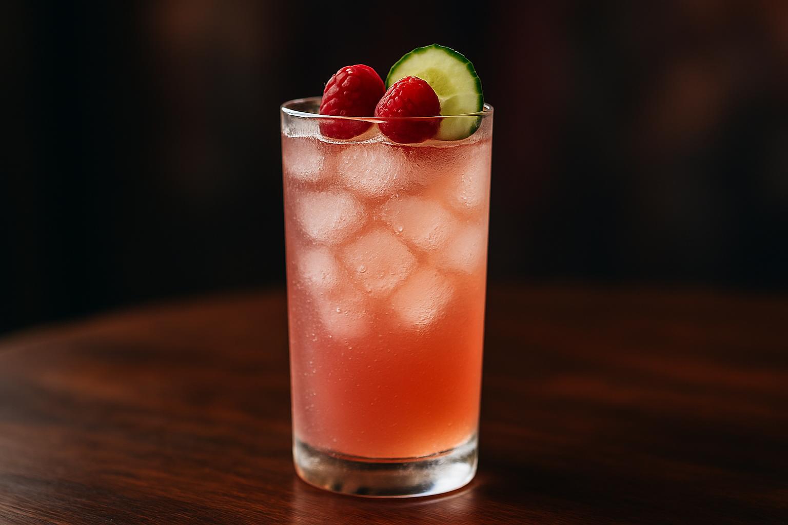 Raspberry Cucumber Cooler – en uppfriskande sommarstarklassiker för lata dagar