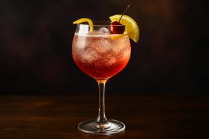 Cherry Lemonade Royale den perfekta drinken för lata sommardagar