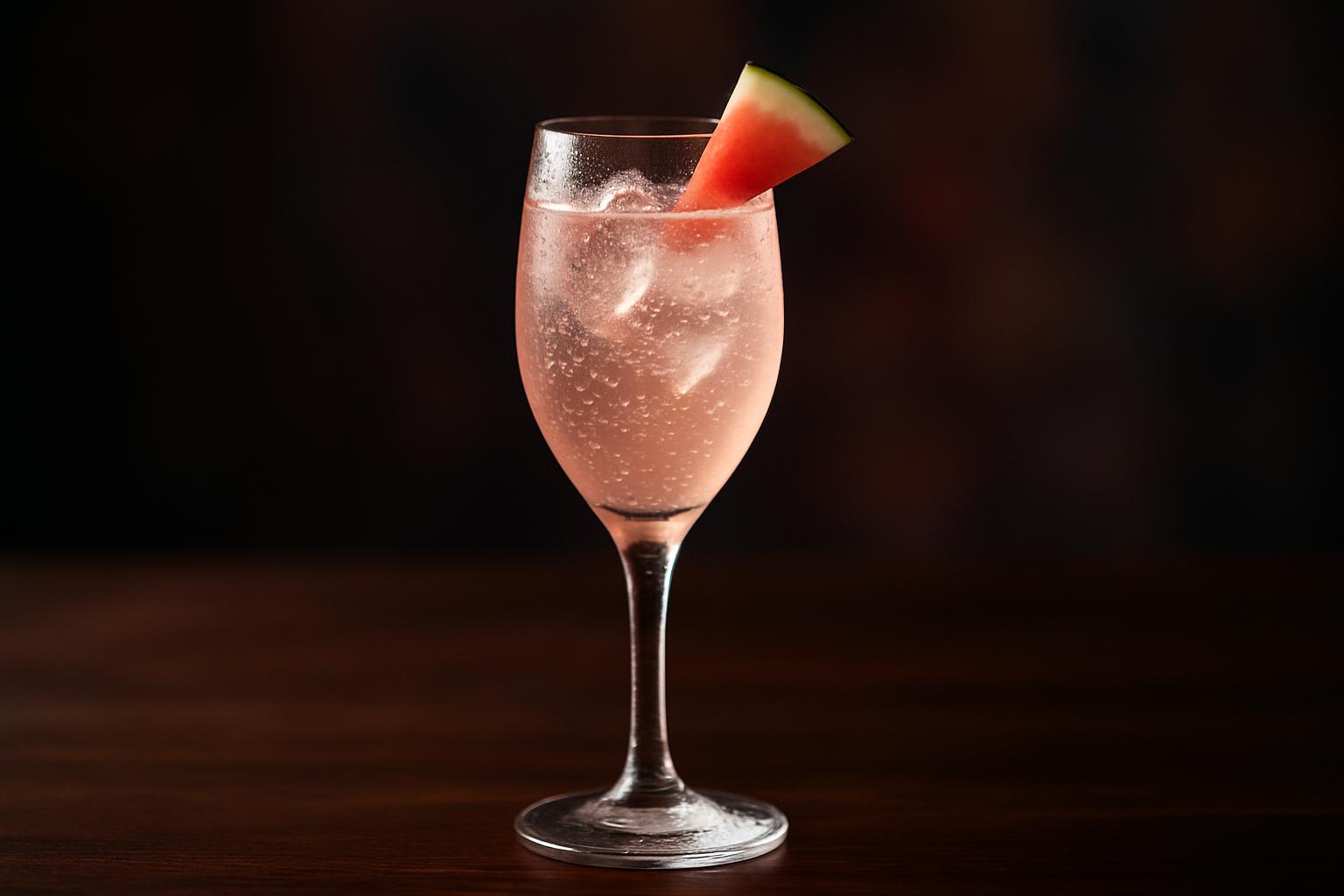 Watermelon Rose Sparkle – en bubblande och elegant sommardrink för lata dagar