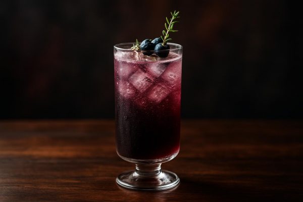 Blueberry Thyme Sparkler