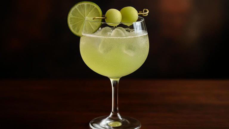 Lime Melon Royale en frisk och bubblande sommarfavorit för lata dagar