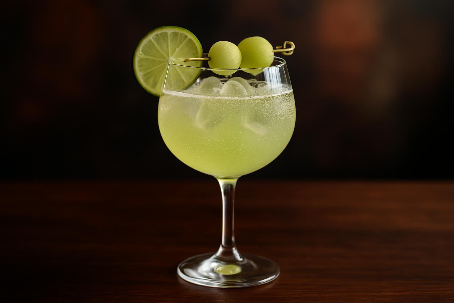 Lime Melon Royale en frisk och bubblande sommarfavorit för lata dagar