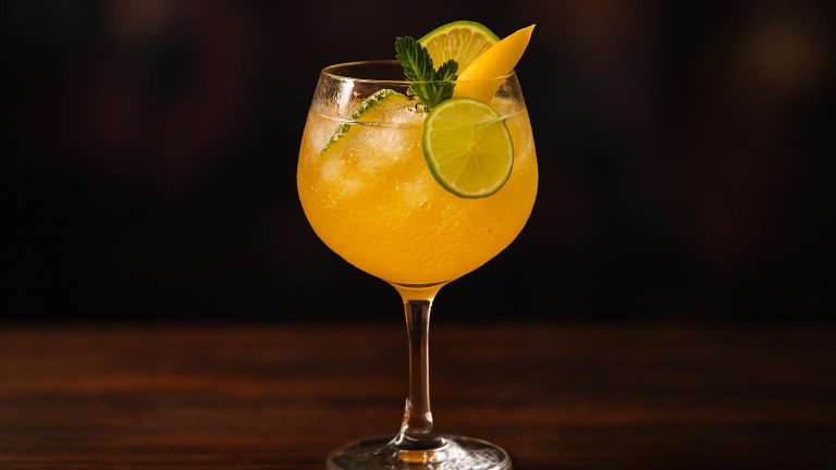 Mango Lime Sparkle, en exotisk och frisk sommarfavorit för lata dagar