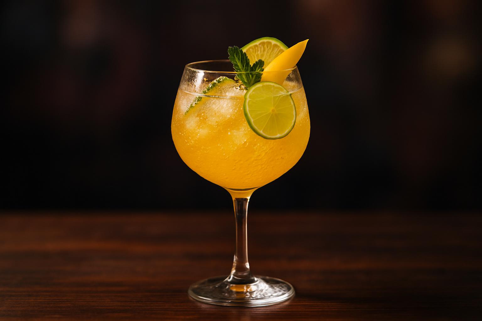 Mango Lime Sparkle, en exotisk och frisk sommarfavorit för lata dagar