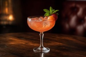 Cantaloupe Strawberry Sparkle – en frisk och färgglad sommardrink som förgyller tillfället