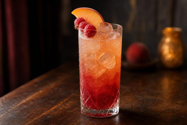 Raspberry Peach Sparkler